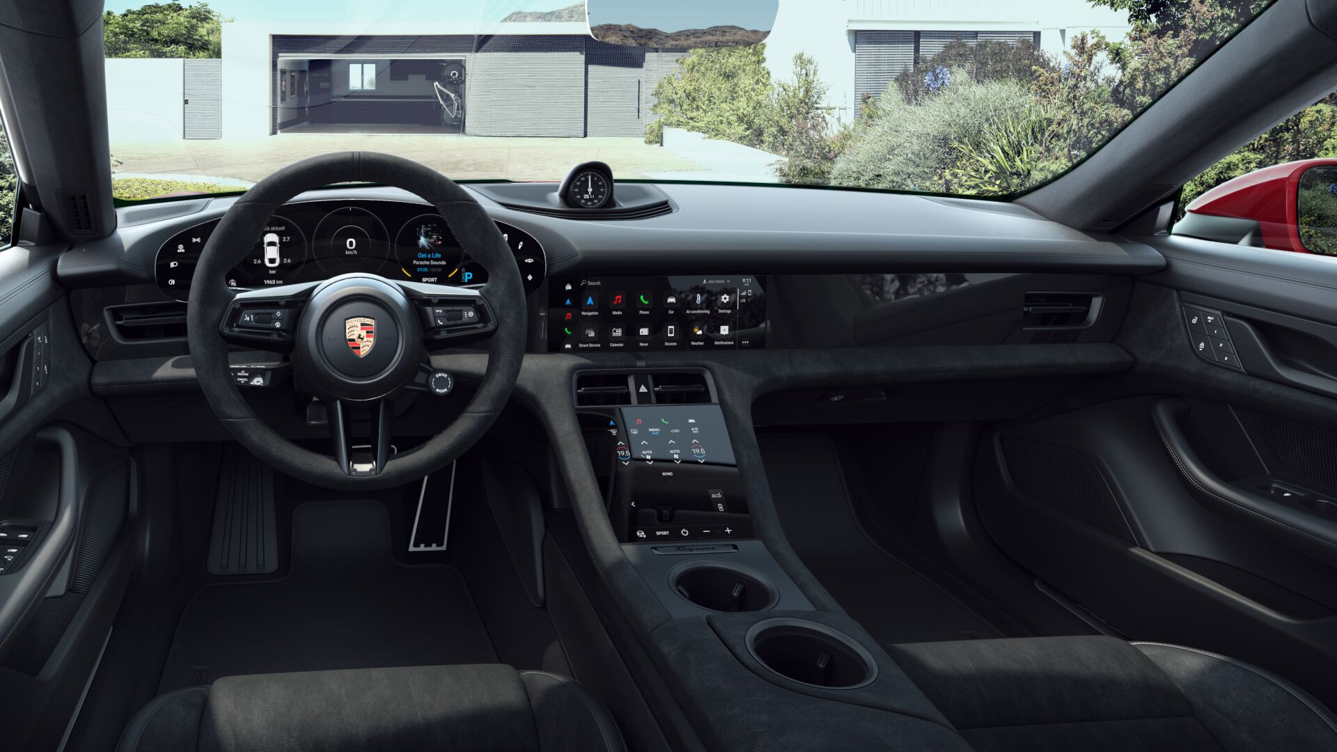 Taycan GTS interior