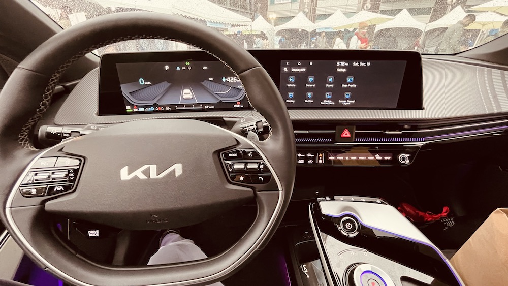 KIA EV6 interior